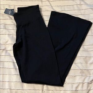 Abercrombie Kids Girl Black Flared Leggings